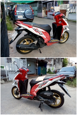 ขาย/แลก Honda Click125 i ปี 2555 2คัน 15900-18900 บาท