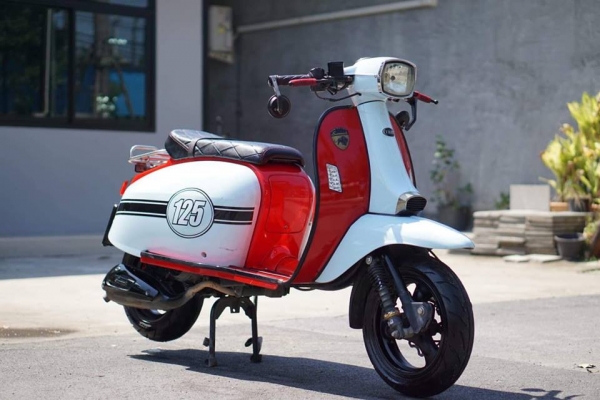 ร้าน วุฒิ นนบุรี ขาย SCOMADI TL125cc. สวยๆ