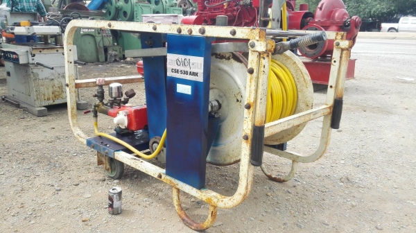 เครื่องปั้มฉีดน้ำเก่าญี่ปุ่น ARIMITSU JAPAN เครื่องเบนซิน KAWASAKI FG 200 G-X ขนาด 5 HP