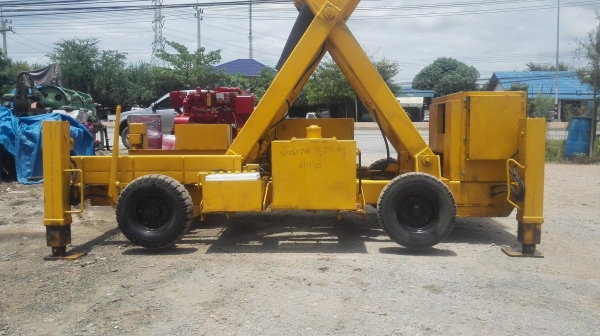 เอ็กลิฟท์ขากรรไกรเก่าญี่ปุ่น Made in JAPAN ยกสูง 6.2 m ถาด 130x250 cm รองรับน้ำหนัก 500 kg