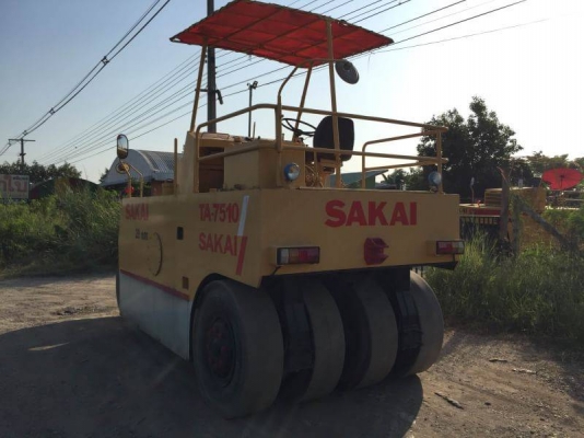 รถลดล้อยาง7ล้อSakai TA7510 เก่านอก ทำเล่มทะเบียนแล้ว พร้อมลงงานราคาเบาๆ รถลดล้อยาง7ล้อSakai TA7510 เก่านอก ทำเล่มทะเบียนแล้ว พร้อมลงงานราคาเบาๆ