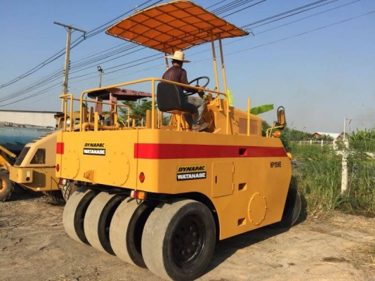 รถบดล้อยาง7ล้อใหญ่ เก่านอก Watanabe WP15 WEเอกสารชุดแจ้งจำหน่าย พร้อมลงงาน