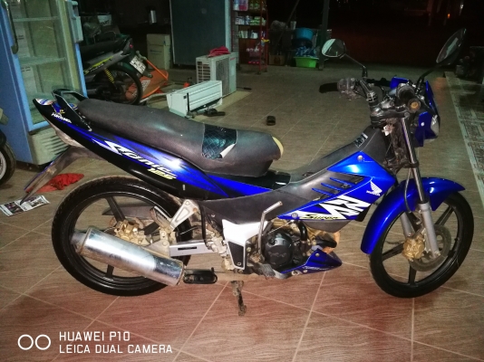 HONDA SONIC RS SUPER ปี 2547 สีตรงเล่ม ภาษีขาดเกิน ทะเบียนพร้อมโอน เครื่องดี สตาร์ทเท้า HONDA SONIC RS SUPER ปี 2547 สีตรงเล่ม ภาษีขาดเกิน ทะเบียนพร้อมโอน เครื่องดี สตาร์ทเท้า