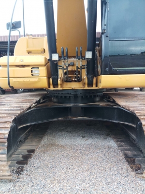 แบคโฮCat320D ซีเรี่ยนสูง เอกสารเล่ม รถสวยพร้อมใช้