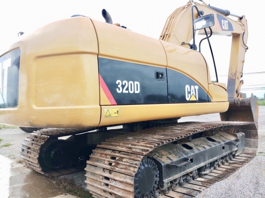 แบคโฮCat320D ซีเรี่ยนสูง เอกสารเล่ม รถสวยพร้อมใช้