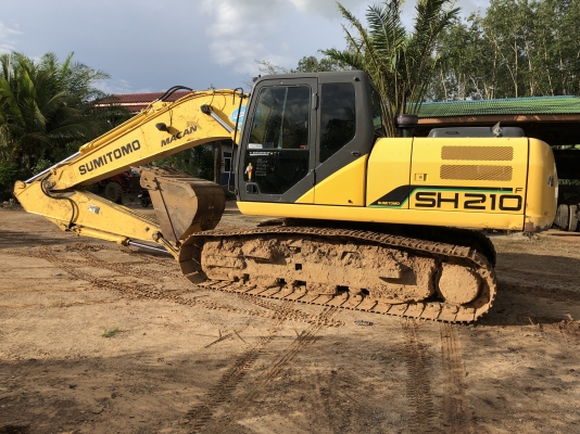 ขายดาวน์รถแบคโฮ SUMITOMO SH210-5 ทำงาน 31031ชั่วโมง เดิมๆสนใจโทร 081-970-1072