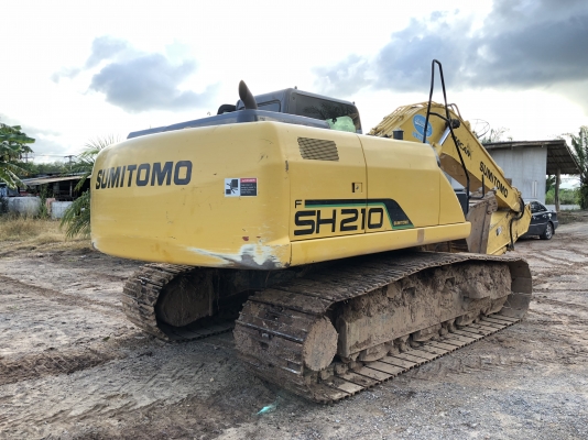 ขายดาวน์รถแบคโฮ SUMITOMO SH210-5 ทำงาน 31031ชั่วโมง เดิมๆสนใจโทร 081-970-1072