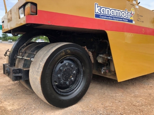 ขายรถบด 7 ล้อ DYNAPAC CP201W นำเข้าเองจากญี่ปุ่น สภาพสวยพร้อมใช้ มีVDOการทำงานครับ