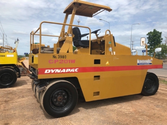 ขายรถบด 7 ล้อ DYNAPAC CP201W นำเข้าเองจากญี่ปุ่น สภาพสวยพร้อมใช้ มีVDOการทำงานครับ