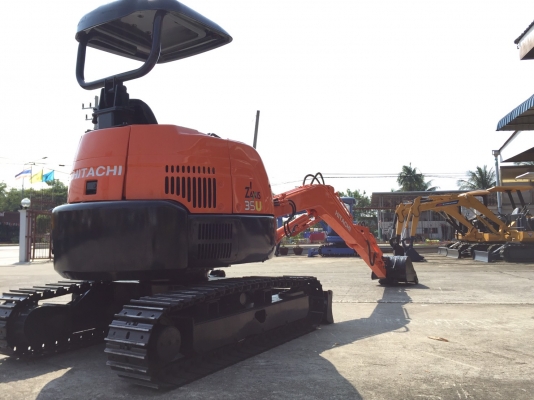 รถขุด Hitachi Zaxis  ZX35U มือสอง นำเข้าจากญี่ปุ่น ทำสีใหม่ พร้อมใช้งาน