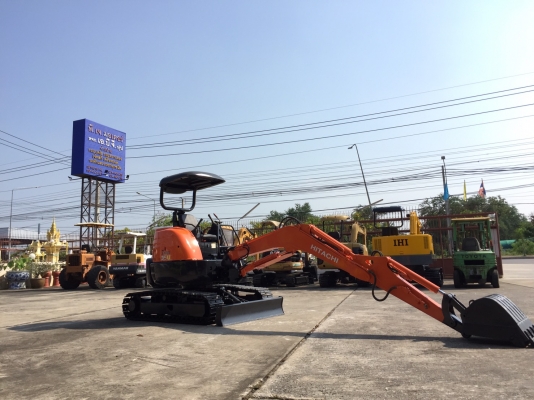 รถขุด Hitachi Zaxis  ZX35U มือสอง นำเข้าจากญี่ปุ่น ทำสีใหม่ พร้อมใช้งาน