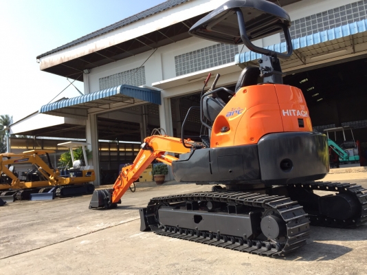 รถขุด Hitachi Zaxis  ZX35U มือสอง นำเข้าจากญี่ปุ่น ทำสีใหม่ พร้อมใช้งาน