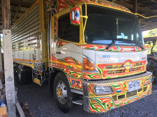 รถบ้านฝากขาย - สภาพนางฟ้า ไมล์ 11,000 กม. HINO FG8J 212 แรง ซี่รี่ 500 ปี 56 ปลายปี กระบะมิเนียม - ด