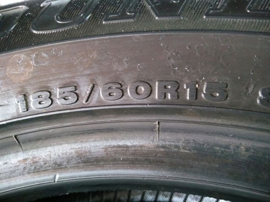 ยาง185 60ขอบ15ปี13-14ดอกหนา
