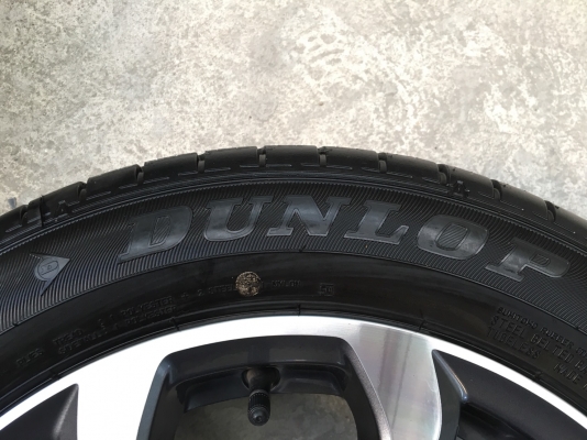 ล้อแม็ก Mazda 2 ตัวท๊อป ขอบ 16 พร้อมยาง Dunlop 185-60-16 ปลายปี 17 สภาพดี ดอกหนาปึก