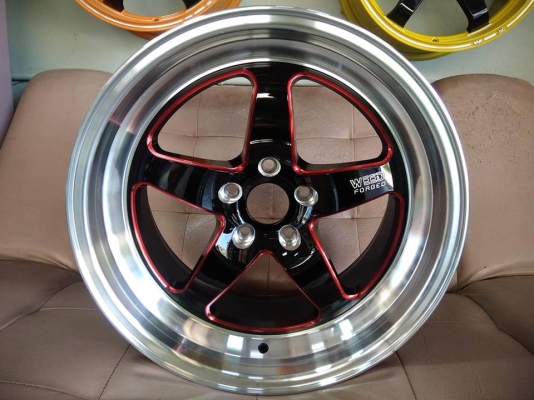 แม็กใหม่ลายเวล ขอบ 18 มิลลิ่งก้านแดง ราคาถูก