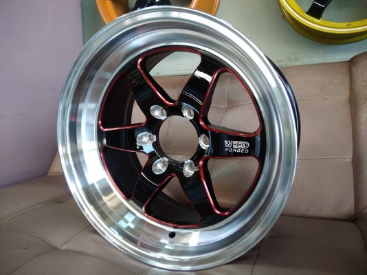 แม็กใหม่ลายเวล ขอบ 18 มิลลิ่งก้านแดง ราคาถูก