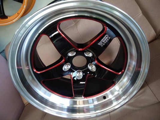 แม็กใหม่ลายเวล ขอบ 18 มิลลิ่งก้านแดง ราคาถูก