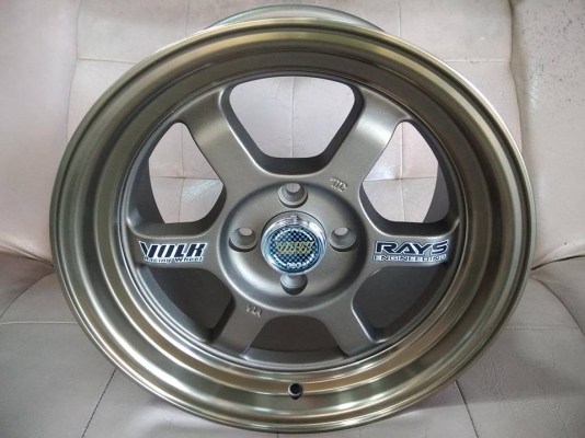 แม็กใหม่ลาย te37v ขอบ 15 กว้าง 8 ออฟ 28