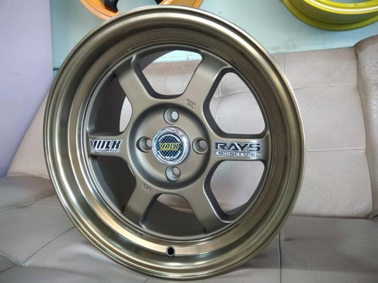 แม็กใหม่ลาย te37v ขอบ 15 กว้าง 8 ออฟ 28