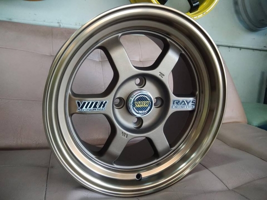 แม็กใหม่ลาย te37v ขอบ 15 กว้าง 8 ออฟ 28