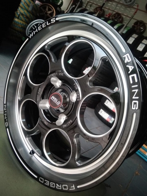 แม็กใหม่ลายเวลลูกโม่ ขอบ 15 กว้าง 7