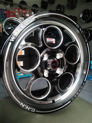 แม็กใหม่ลายเวลลูกโม่ ขอบ 15 กว้าง 7