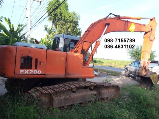 ขาย!! >>> Hitachi Ex200 รุ่น 3 ไฟฟ้าเต็ม อินวอย <<< เบอร์ติดต่อ 098-7155789 086-4631102
