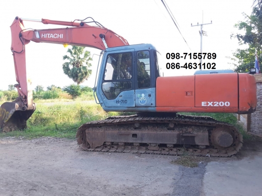 ขาย!! >>> Hitachi Ex200 รุ่น 3 ไฟฟ้าเต็ม อินวอย <<< เบอร์ติดต่อ 098-7155789 086-4631102