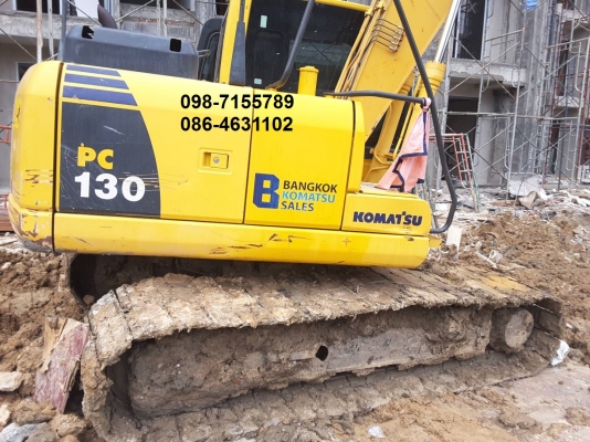 ขาย!! >>> Komatsu Pc130 รุ่น 8 สวยเต็ม บูมอาร์มยาว P.Mยังเหลือ <<< เบอร์ติดต่อ 098-7155789 086-4631102