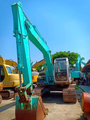 มาใหม่จ้า...KOBELCO SK 120-2  มาร์คไฟว์  ธรรมดา  เก่านอกแท้  แทรคใหญ่   เดิมๆๆ  สภาพสวย  พร้อมใช้  โทร  089-3818694  จ๊อย