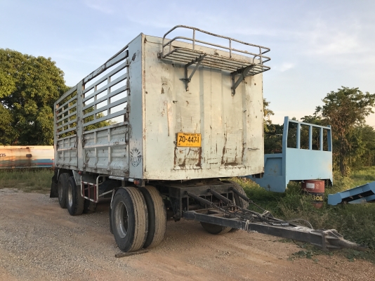 ขาย ลูกพ่วงสามเพลาไม่ดั้ม ปี 47 สภาพพร้อมใช้งาน เอกสารพร้อมโอน  สนใจติดต่อเรา ดำสุโขทัย โทร 089-7087998,081-7855503 หรือเยี่ยมชมเว็ปไซได้ที่ www.dum-sukhothai.com เรายินดีให้บริการค่ะ