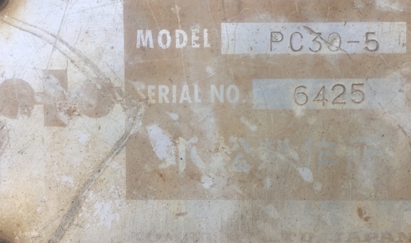 KOMATSU PC 30-5 รถสภาพดีใช้งานได้เลยครับ เครื่องเดิมปั๊มเดิมๆ ช่วงล่างแน่นดี เอกสารสัญญาซื้อขาย ราคาต่อรองได้ครับ