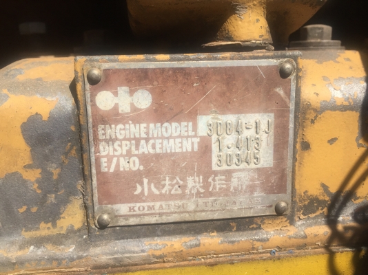 KOMATSU PC 30-5 รถสภาพดีใช้งานได้เลยครับ เครื่องเดิมปั๊มเดิมๆ ช่วงล่างแน่นดี เอกสารสัญญาซื้อขาย ราคาต่อรองได้ครับ