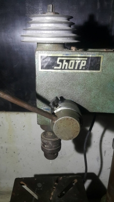 สว่านแท่น Sharp ขนาด 1 แรง สว่านแท่น Sharp ขนาด 1 แรง