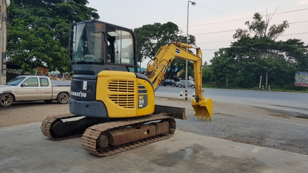 รถขุดโคมัตสุ  Komatsu PC50MR-2 เก่าญี่ปุ่น