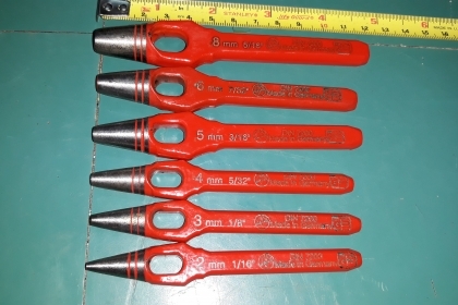 ขายตุ๊ดตู่เจาะหนังชุด6ตัว MADE IN GERMANY.ใหม่เก่าเก็บ ขายตุ๊ดตู่เจาะหนังชุด6ตัว MADE IN GERMANY.ใหม่เก่าเก็บ