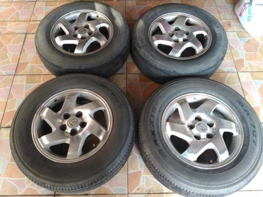 ล้อเดิม Mazda Tribute ขอบ 16 แถมยาง 215 65,215 70 16 อย่างละคู่ ยางปีเก่า ขายตามสภาพ ล้อแถมยาง ทั้งชุด 2900.-NET *** ราคายกเองหน้าร้าน งดต่อ งดส่ง ตจว.ค่ะ *** ล้อเดิม Mazda Tribute ขอบ 16 แถมยาง 215 65,215 70 16 อย่างละคู่ ยางปีเก่า ขายตามสภาพ ล้อแถมยาง ทั้งชุด 2900.-NET *** ราคายกเองหน้าร้าน งดต่อ งดส่ง ตจว.ค่ะ ***