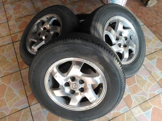 ล้อเดิม Mazda Tribute ขอบ 16 แถมยาง 215 65,215 70 16 อย่างละคู่ ยางปีเก่า ขายตามสภาพ ล้อแถมยาง ทั้งชุด 2900.-NET *** ราคายกเองหน้าร้าน งดต่อ งดส่ง ตจว.ค่ะ *** ล้อเดิม Mazda Tribute ขอบ 16 แถมยาง 215 65,215 70 16 อย่างละคู่ ยางปีเก่า ขายตามสภาพ ล้อแถมยาง ทั้งชุด 2900.-NET *** ราคายกเองหน้าร้าน งดต่อ งดส่ง ตจว.ค่ะ ***