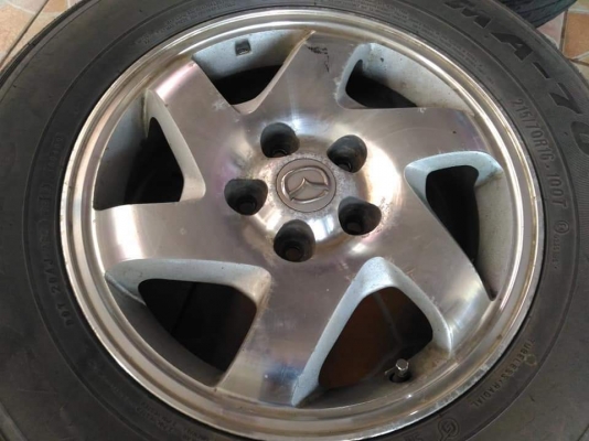 ล้อเดิม Mazda Tribute ขอบ 16 แถมยาง 215 65,215 70 16 อย่างละคู่ ยางปีเก่า ขายตามสภาพ ล้อแถมยาง ทั้งชุด 2900.-NET *** ราคายกเองหน้าร้าน งดต่อ งดส่ง ตจว.ค่ะ *** ล้อเดิม Mazda Tribute ขอบ 16 แถมยาง 215 65,215 70 16 อย่างละคู่ ยางปีเก่า ขายตามสภาพ ล้อแถมยาง ทั้งชุด 2900.-NET *** ราคายกเองหน้าร้าน งดต่อ งดส่ง ตจว.ค่ะ ***