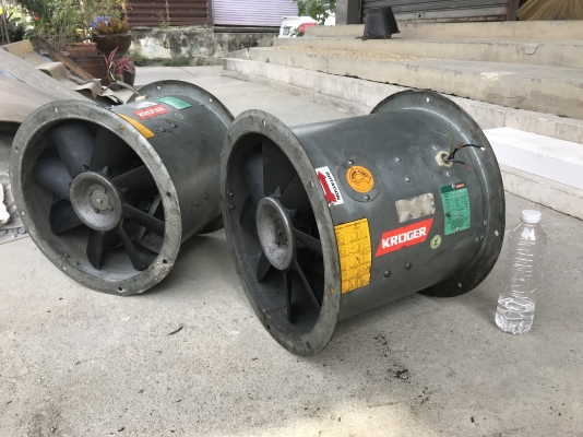 ขายโบลท่อ ดูด-เป่าอากาศ Kruger 1.5HP. 380V สภาพสวย หมุนนิ่ม ให้ลมแรง พร้อมใช้งาน มี 2ตัวครับ