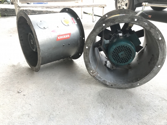 ขายโบลท่อ ดูด-เป่าอากาศ Kruger 1.5HP. 380V สภาพสวย หมุนนิ่ม ให้ลมแรง พร้อมใช้งาน มี 2ตัวครับ