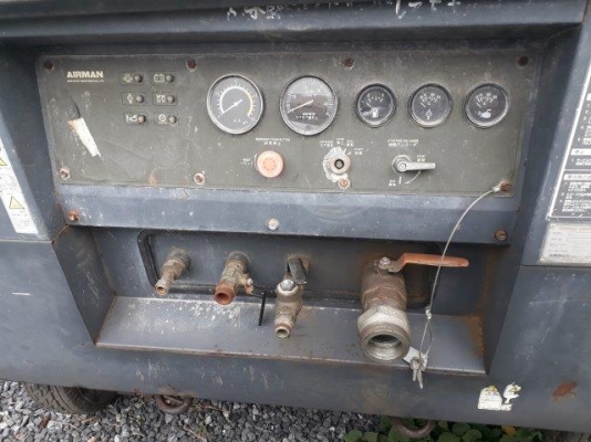 ปั้มลม AIRMAN PDSF530S # 80-4B10140  มือสองญี่ปุ่น