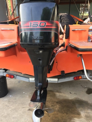ขายเรือทรงสปอร์ต18fเครื่องmercury150 EFIหัวฉีด