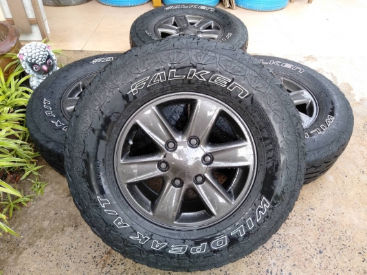 ล้ออีซูซุ ขอบ16 พร้อมยางฟอลเค่น265/70R16 A/T
