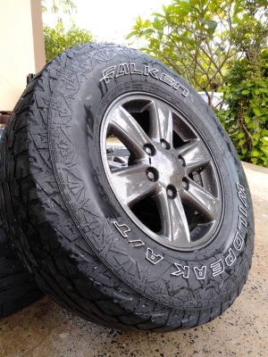 ล้ออีซูซุ ขอบ16 พร้อมยางฟอลเค่น265/70R16 A/T