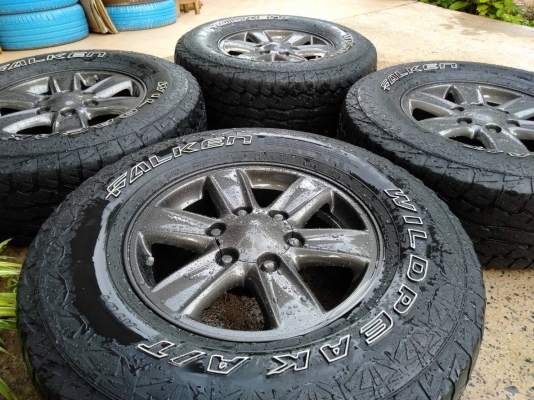 ล้ออีซูซุ ขอบ16 พร้อมยางฟอลเค่น265/70R16 A/T
