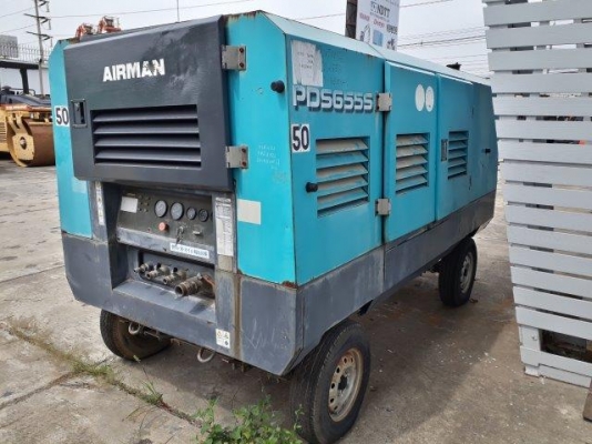 ปั้มลม AIRMAN PDS655S # 68-4B10467 มือสองญี่ปุ่น