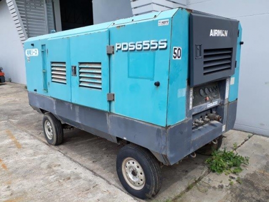 ปั้มลม AIRMAN PDS655S # 68-4B10467 มือสองญี่ปุ่น