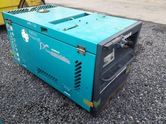 ปั้มลมมือสอง AIRMAN PDS90S ปี1998 0.69บาร์ มือสองญี่ปุ่น